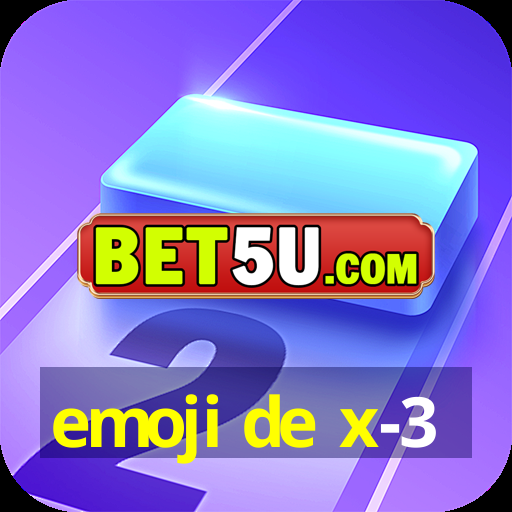 emoji de x